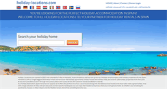 Desktop Screenshot of holiday-locations.com
